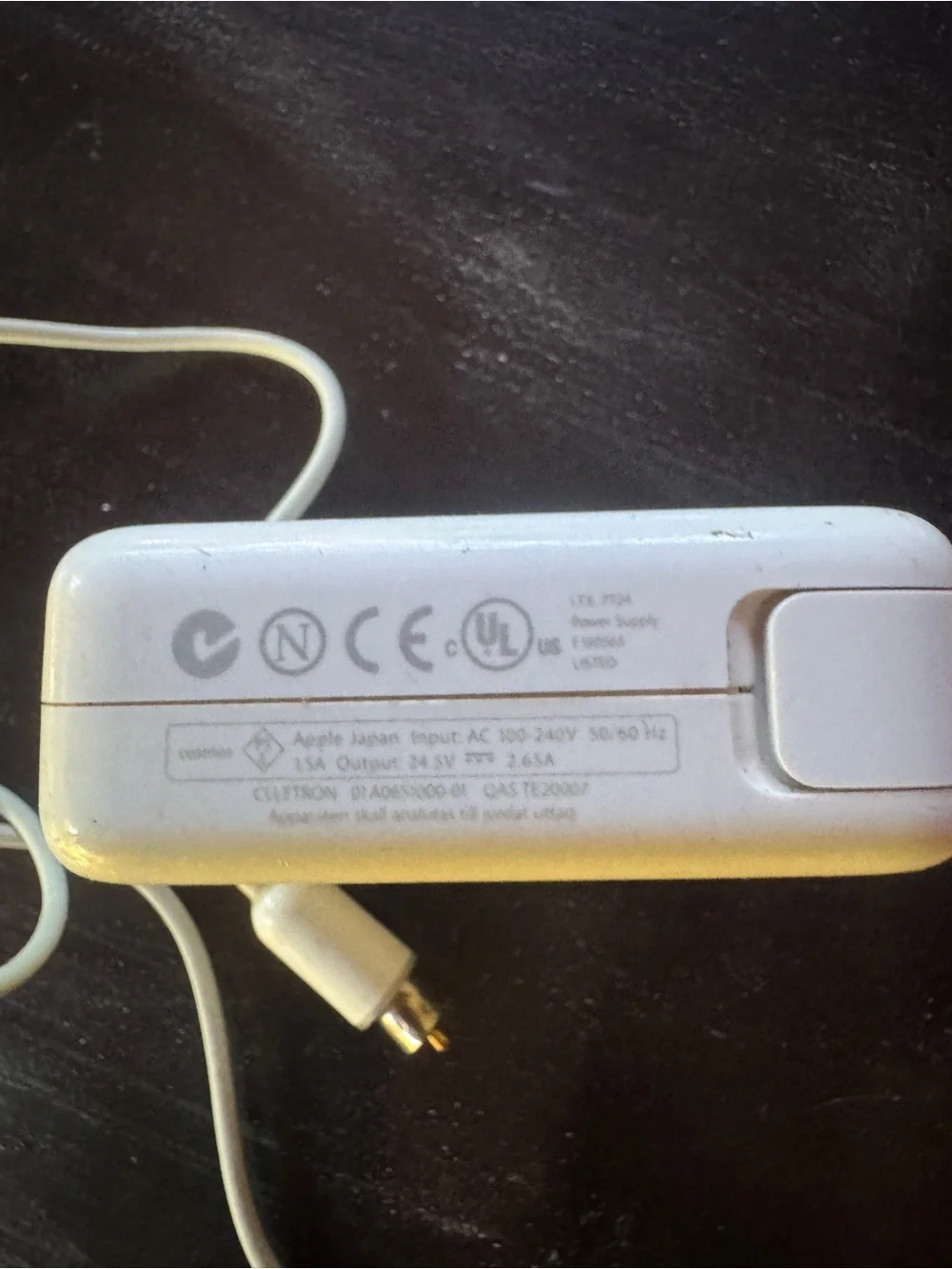 Apple 65W Portable Power Adapter Model A1021 for iBook and PowerBook